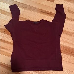 Ralph Lauren Plum Crewneck Sweatshirt